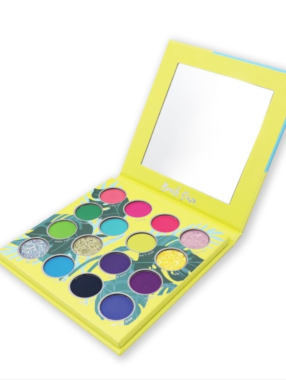 Kara Beauty Beach Daze 16-Color Bright Eyeshadow Palette NEW